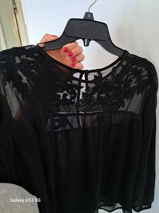 Нова! Риза Pepe Jeans London -Блуза Opium с мъниста