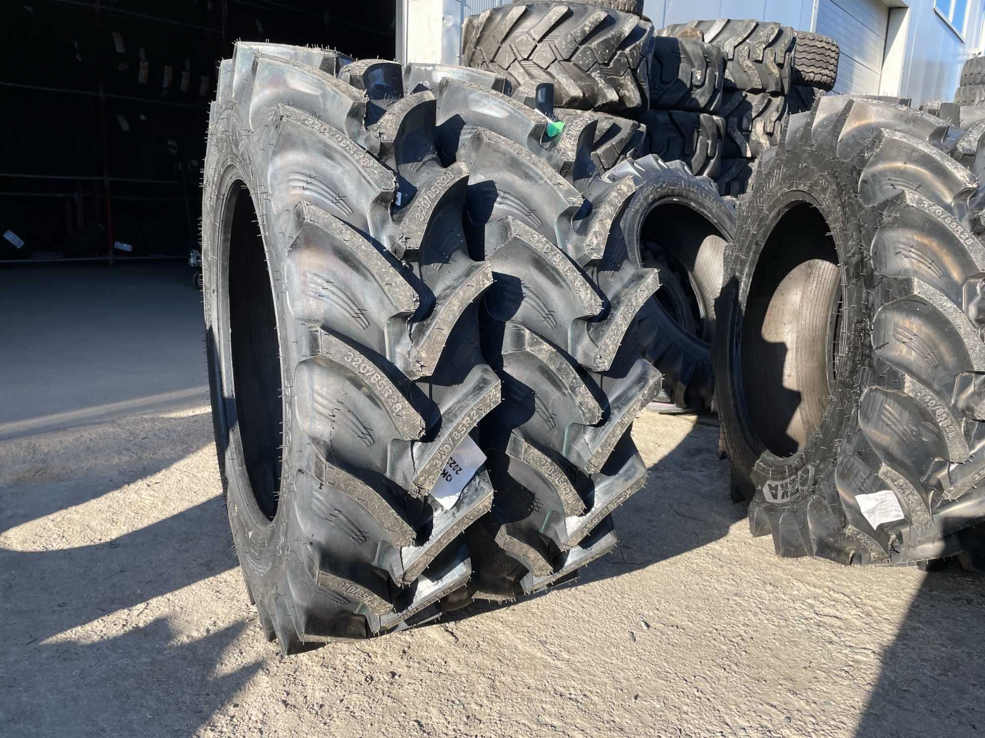 320/85R28 anvelope noi radiale pentru tractor marca OZKA