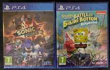 нови Spongebob SquarePants Battle Bikini Bottom и Sonic Forces PS4