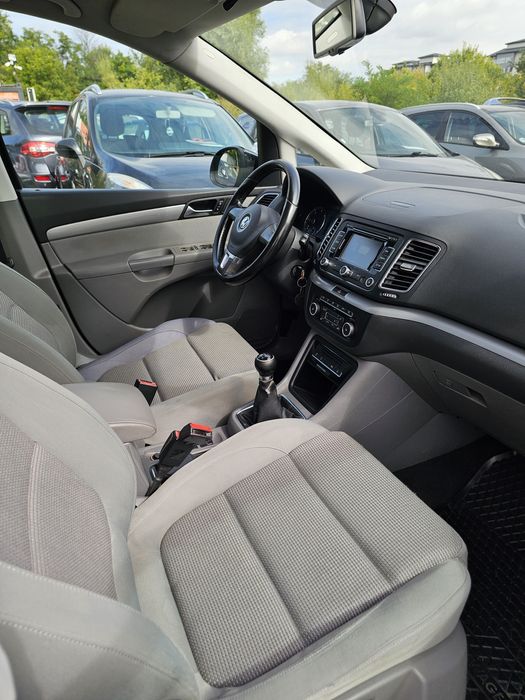 Volkswagen Sharan 7 locuri panoramic Euro 5
