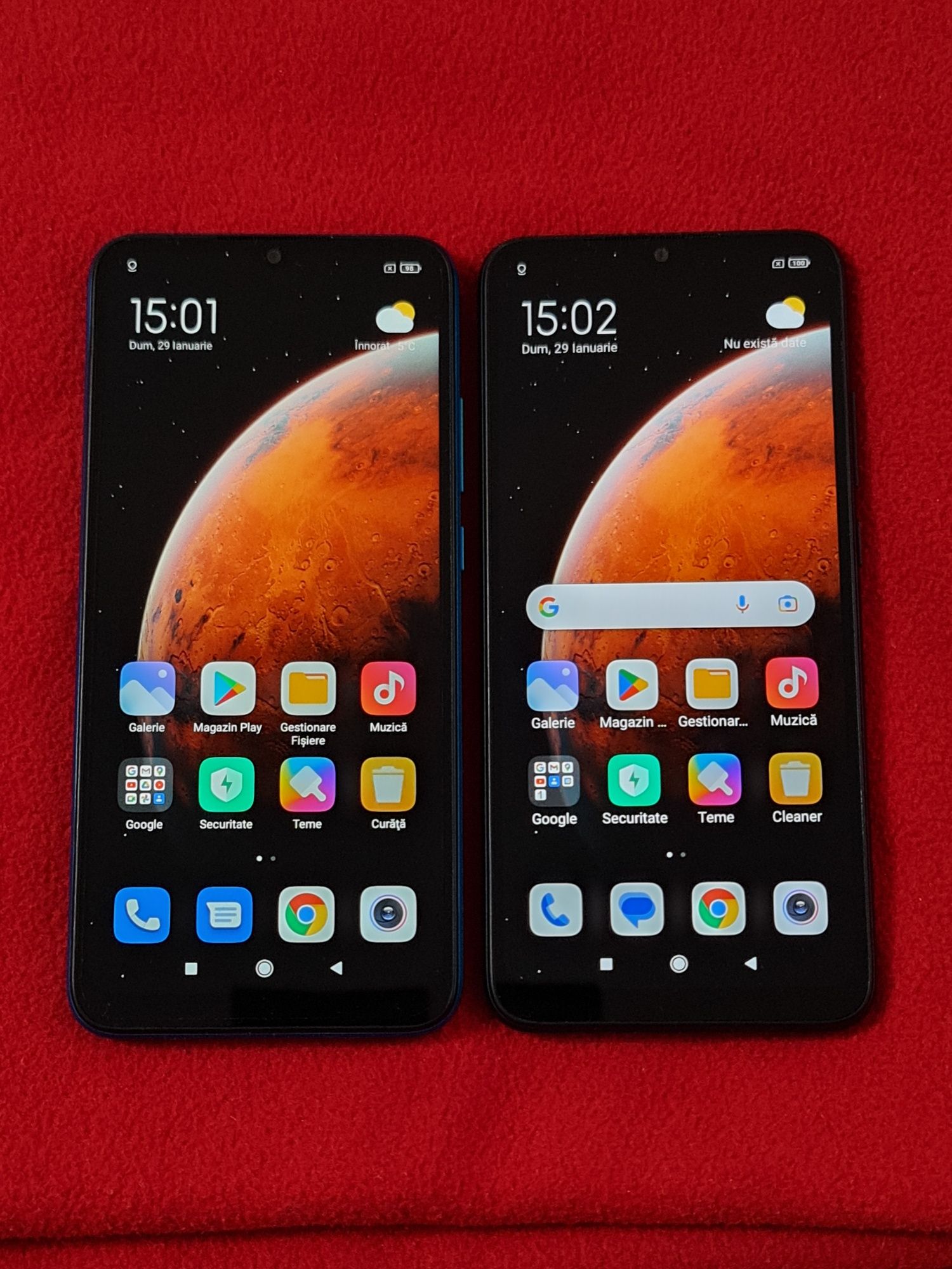 Xiaomi Redmi 9A 32Gb, Negru și Albastru, Impecabile, Libere de retea!!