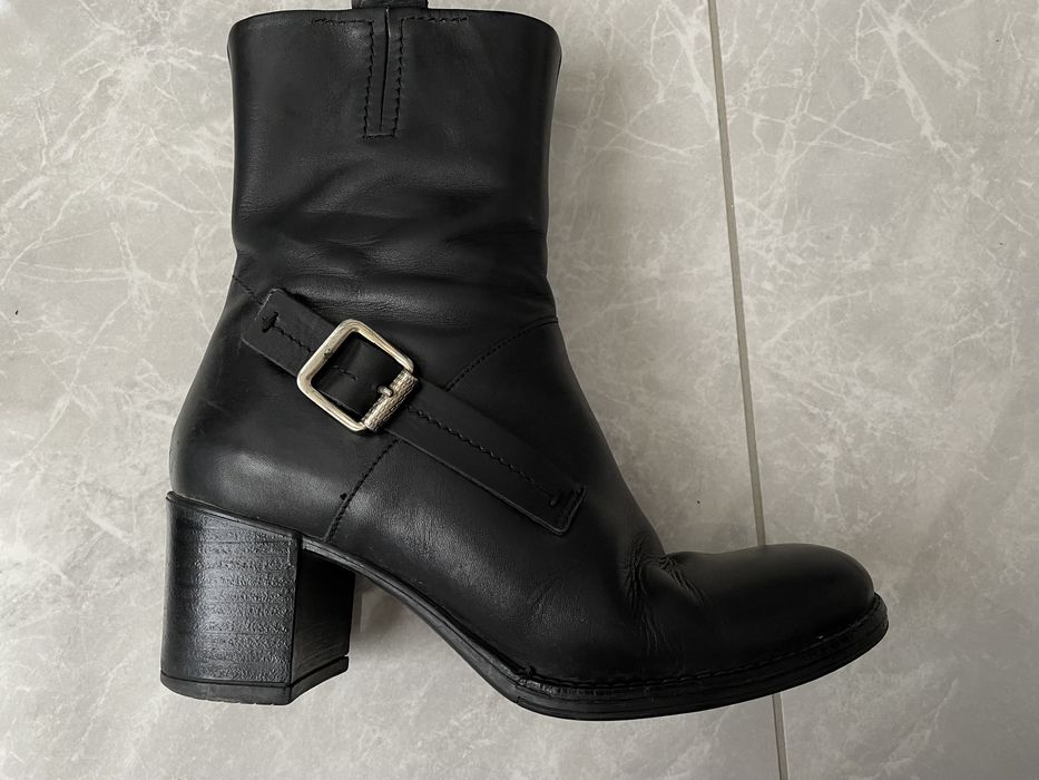 Дамски зимни боти/ботуши 36 номер, естествена кожа