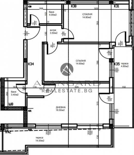 Продава се Тристаен апартамент в Пловдив, Тракия - 121 кв.м за 1228 €/кв.м - Снимка #4