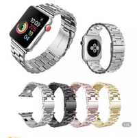 Curea / Bratara Metalica Husar Zale Diferite Culori Ceas Apple Watch