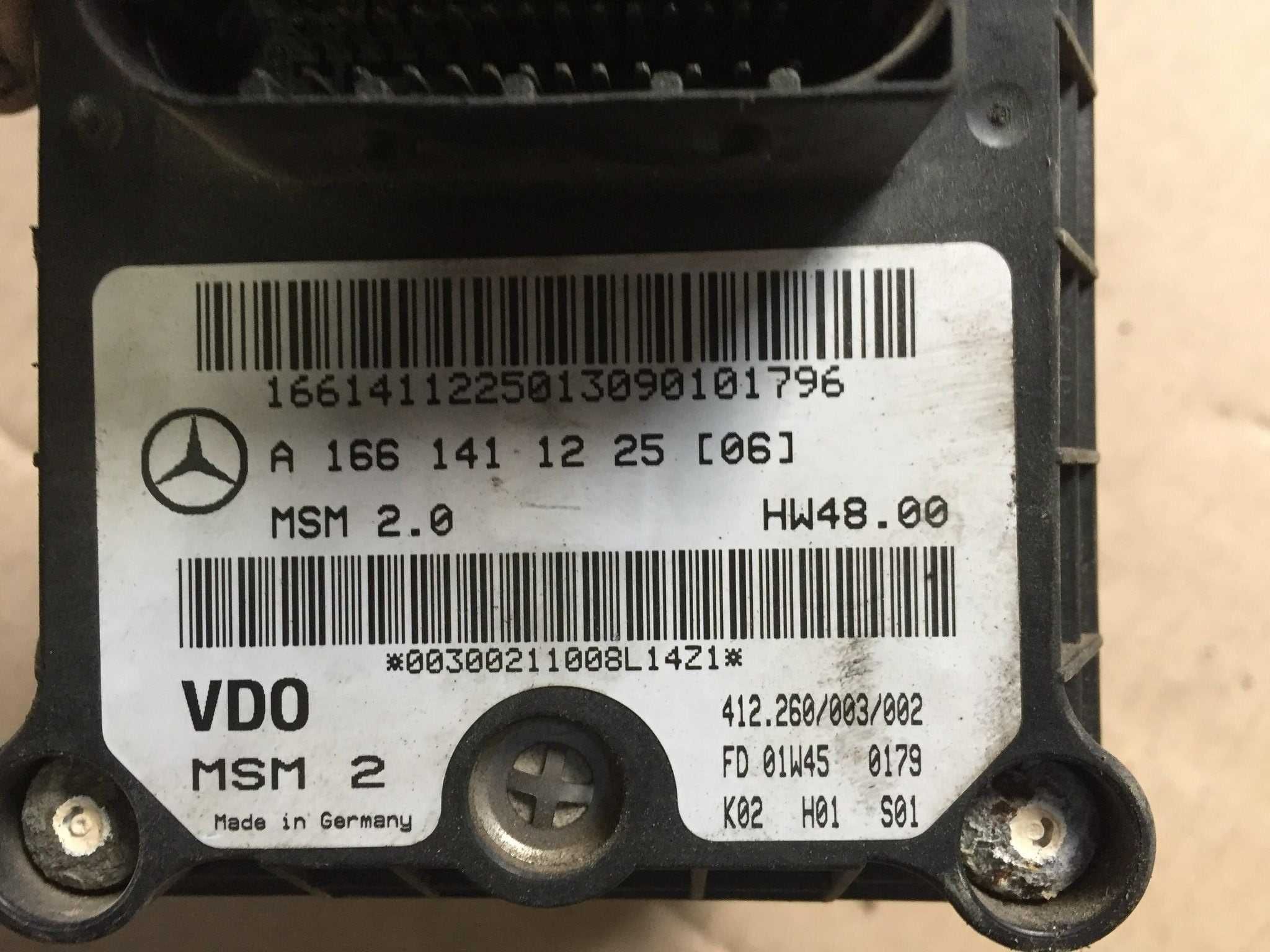 Clapeta acceleratie Mercedes A-class w168 A1661411225