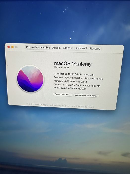 Imac 21.5 inch 4k 2015