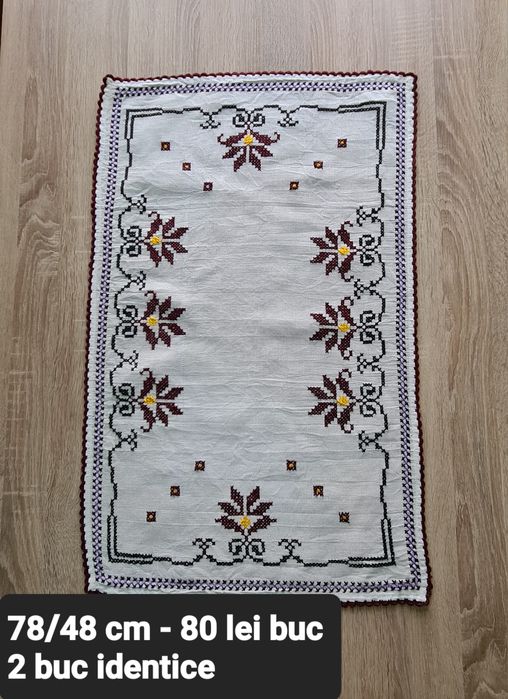 Carpete (peretare) vintage cusute manual