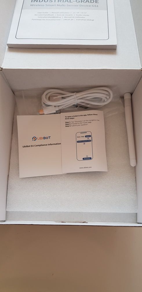 UbiBot GS1-AETH1RS – IoT устройство за мониторинг на температура