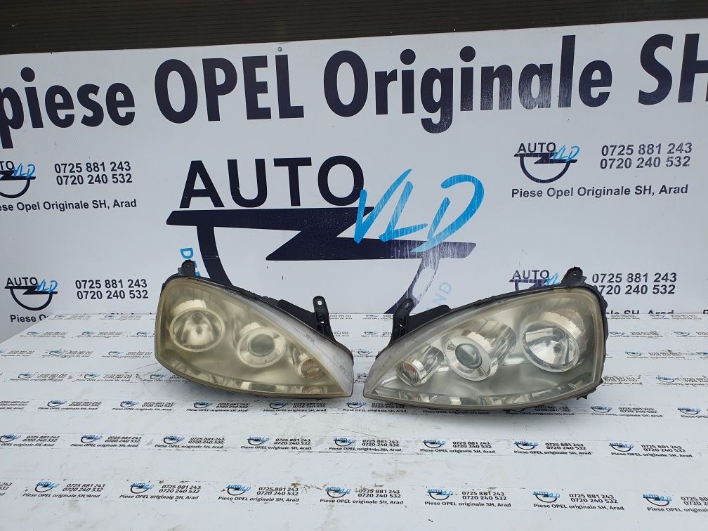 Far faruri lupa stanga dreapta Opel Corsa C 2000-2009