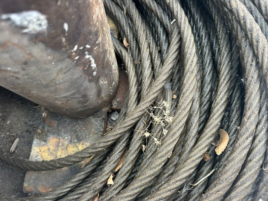 Тросс толщина 16.5 мм. ,длина 180 метров.