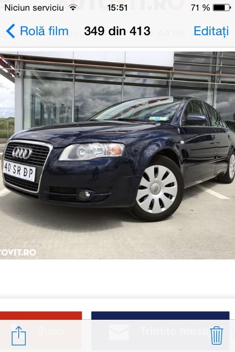 Vand Audi A4 2.0