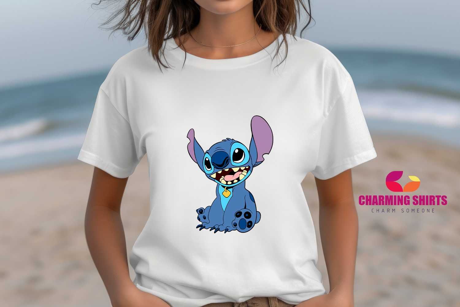 Забавни тениски с Lilo и Stitch, Размери за малки и големи