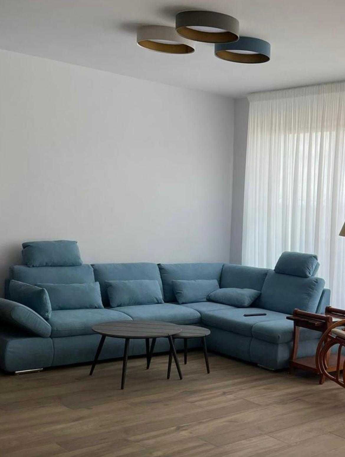Colțar extensibil Mobexpert, șezlong dreapta, sertar depozitare, stofă