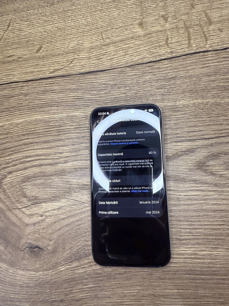 Iphone 15 pro impecabil