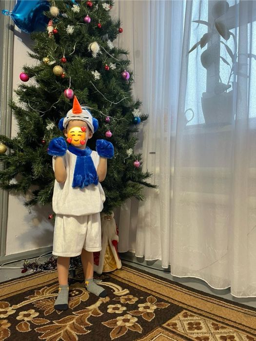 Детский костюм снеговика