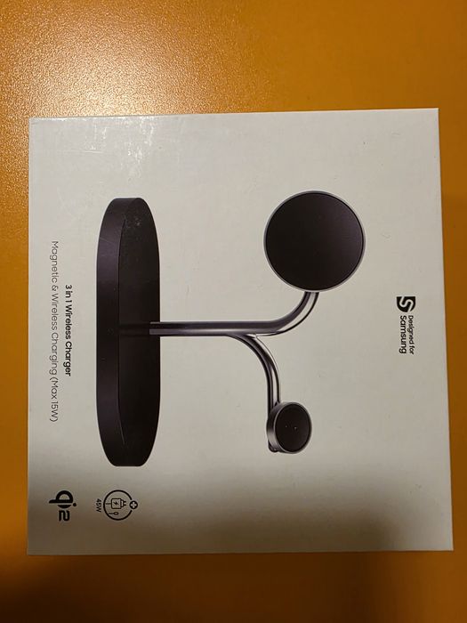 Incarcator Wireless Samsung GP-PWU024WIABW, 15 W, universal (Negru)