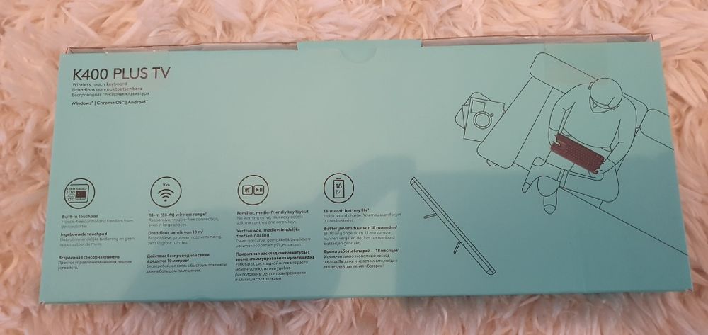 Tastatura Wireless Logitech K400 Plus