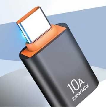 Adaptor 10A USB 3.0 mama la tip C tata