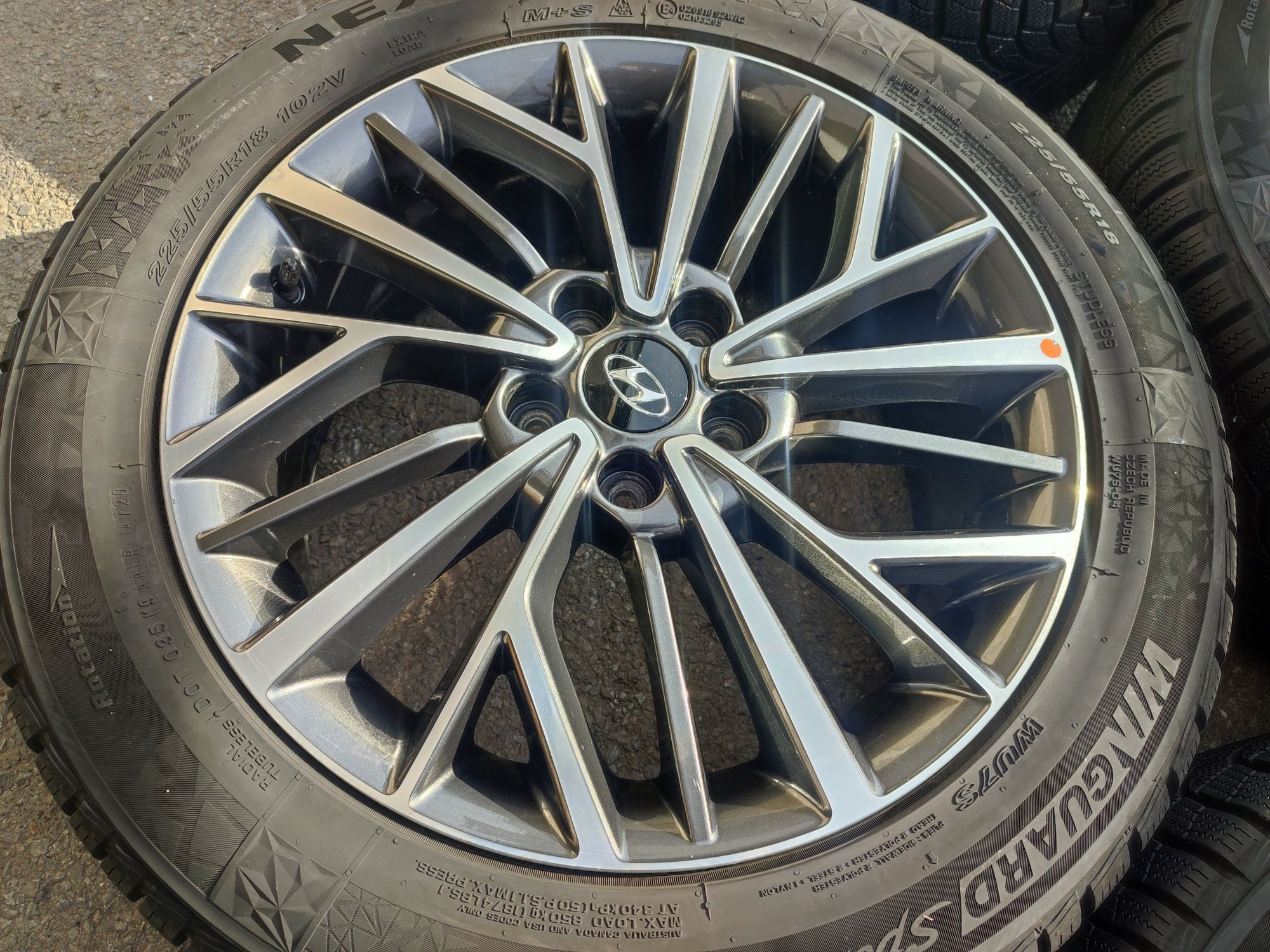 18" оригинални алуминиеви джанти за Hyundai Tucson/Kia.