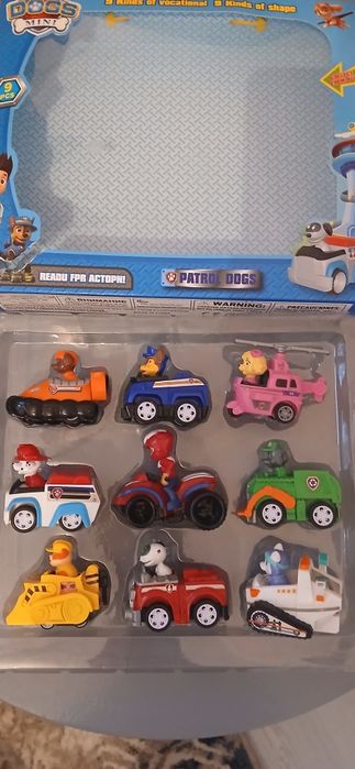 Разные игрушки из Щенячего патруля