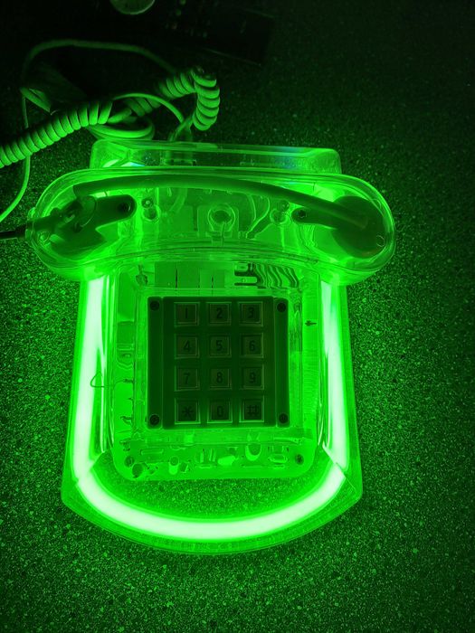 telefon fluophone neon