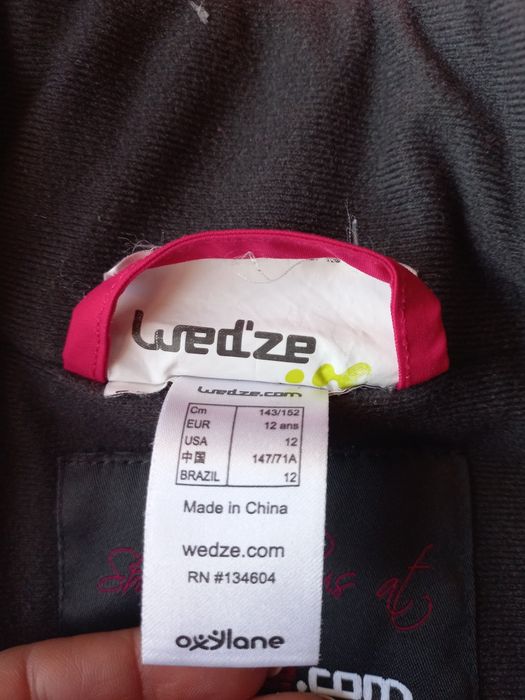 Geacă de ski fete 146-152 cm