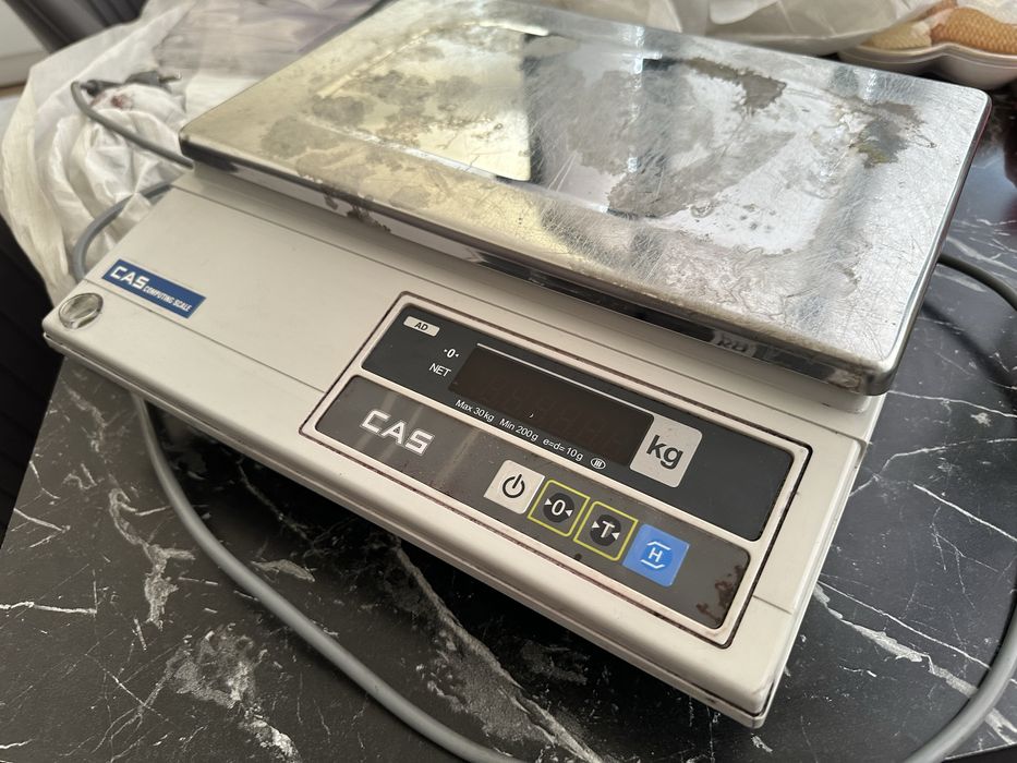 Весы CAS 30kg AD 200 gr