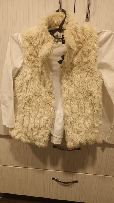 Bluziță zara și vestuță de blăniță zara mărime 134