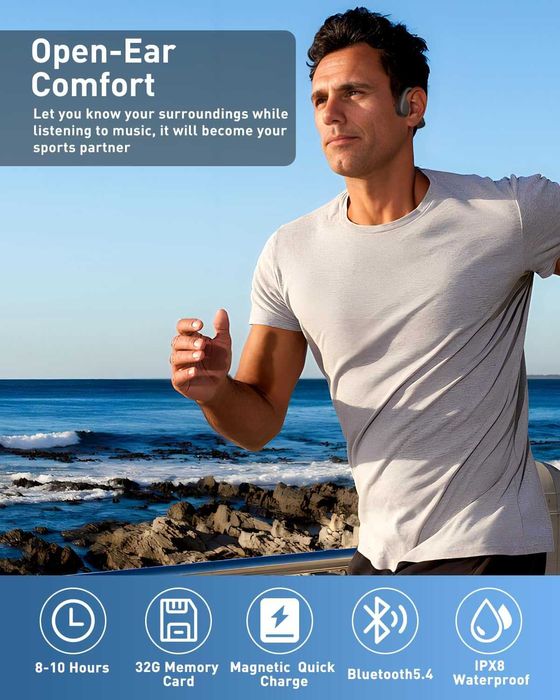 Bone conducting слушалки за плуване