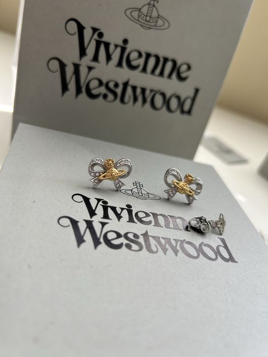 Vivienne Westwood Обеци Bows- Панделки ( Нови )