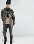 Geaca Parka Sixth June Camo - Fit de M-L