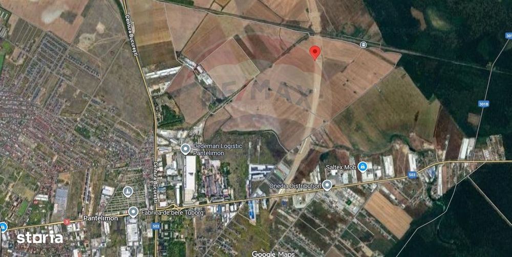 De Vanzare teren agricol 16000 mp langa A0 Nord