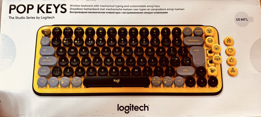 Tastatura Wireless mecanica LOGITECH Pop Emoji