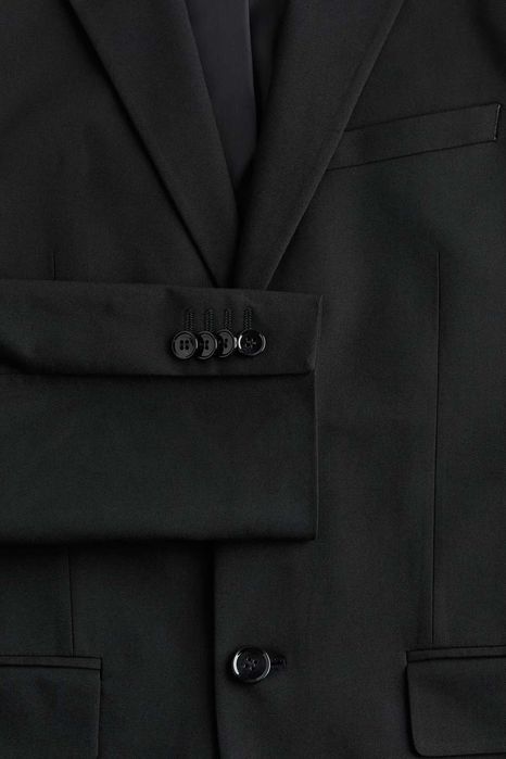 Мъжко черно сако H&M