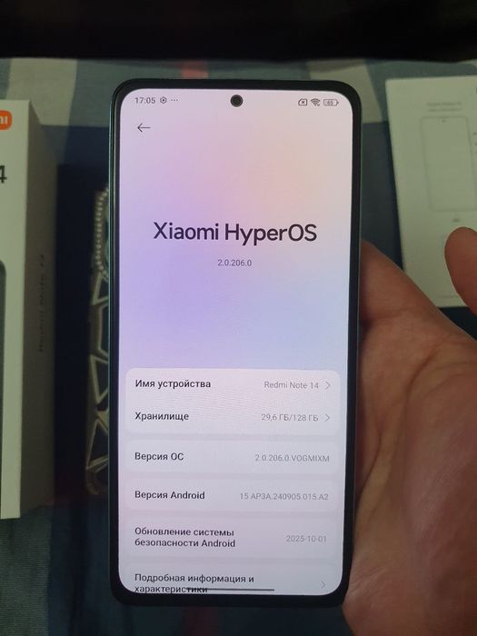 Xiaomi Redmi Note 14 16/128GB Green 2025 Igravoy Karobka Yaxshi Zor