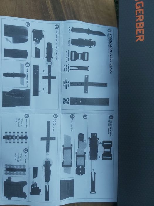 Тактически нож GERBER Strongarm Fixed Blade 4 модела