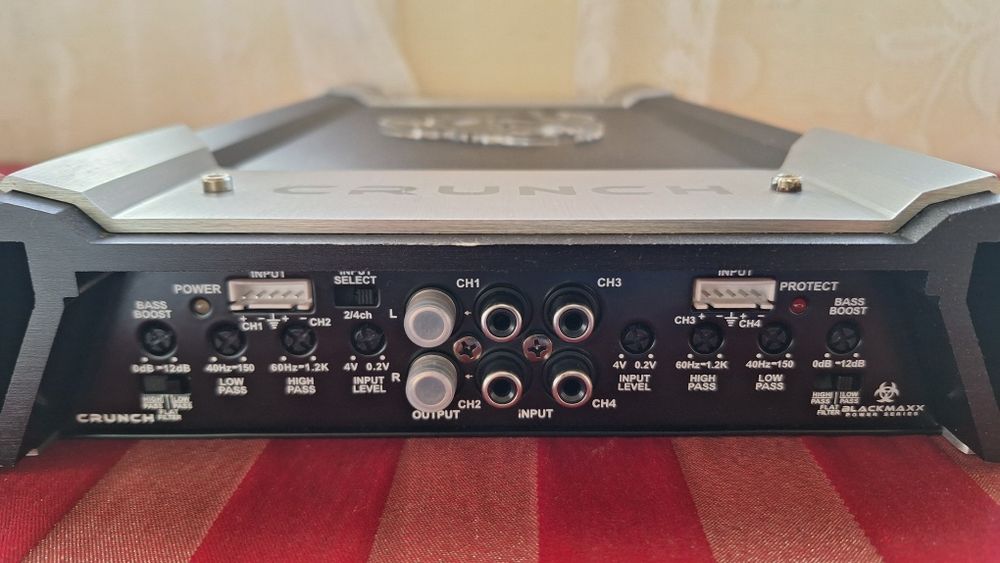 SUPEROFERTA 350 lei Amplificator Crunch Blackmaxx mxb 4150i alpine kic