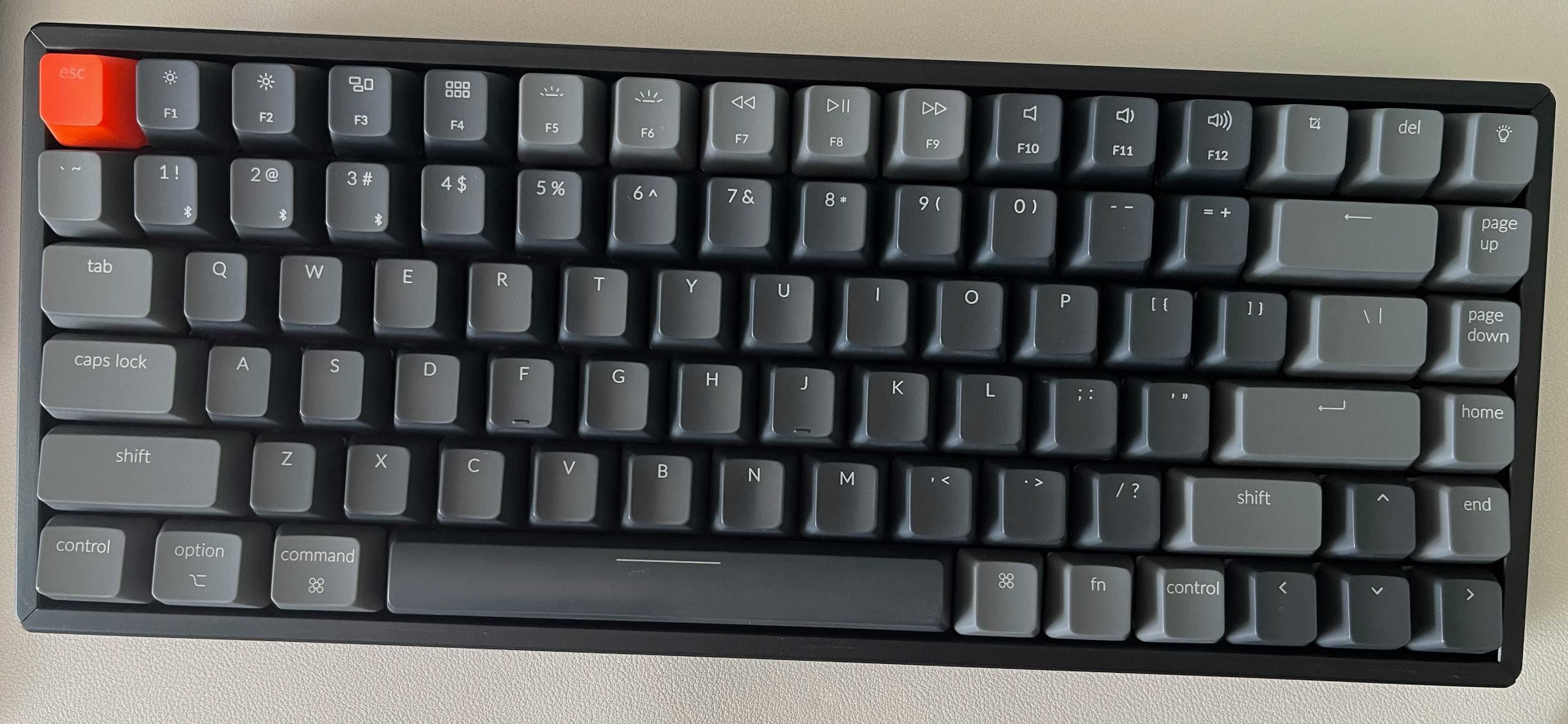 Механична клавиатура Keychron K2 V2 RGB и подложка за китки