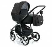Carucior copii 3 in 1 Adamex Reggio Special Edition Chrome