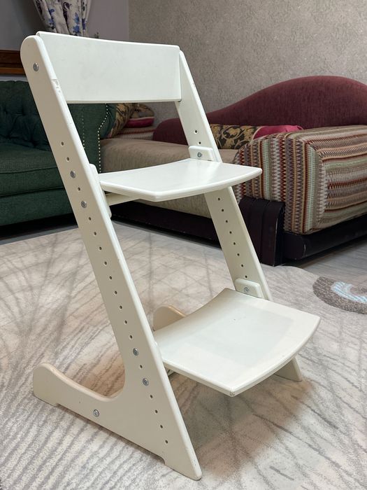 Растущий стульчик Stokke, массив дерева, 46x49x79 см, кремовый