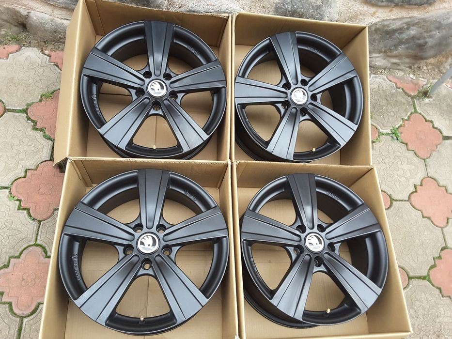 jante aliaj 17; 5x112; Skoda Superb, Octavia 3, 4, Scout