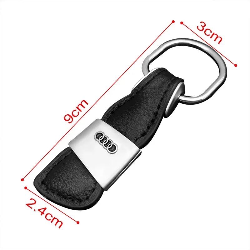 Breloc piele AUDI Accesorii auto A1 A2 A3 A4 A5 A6 A7 A8 Q3 Q5 Q7 Q8