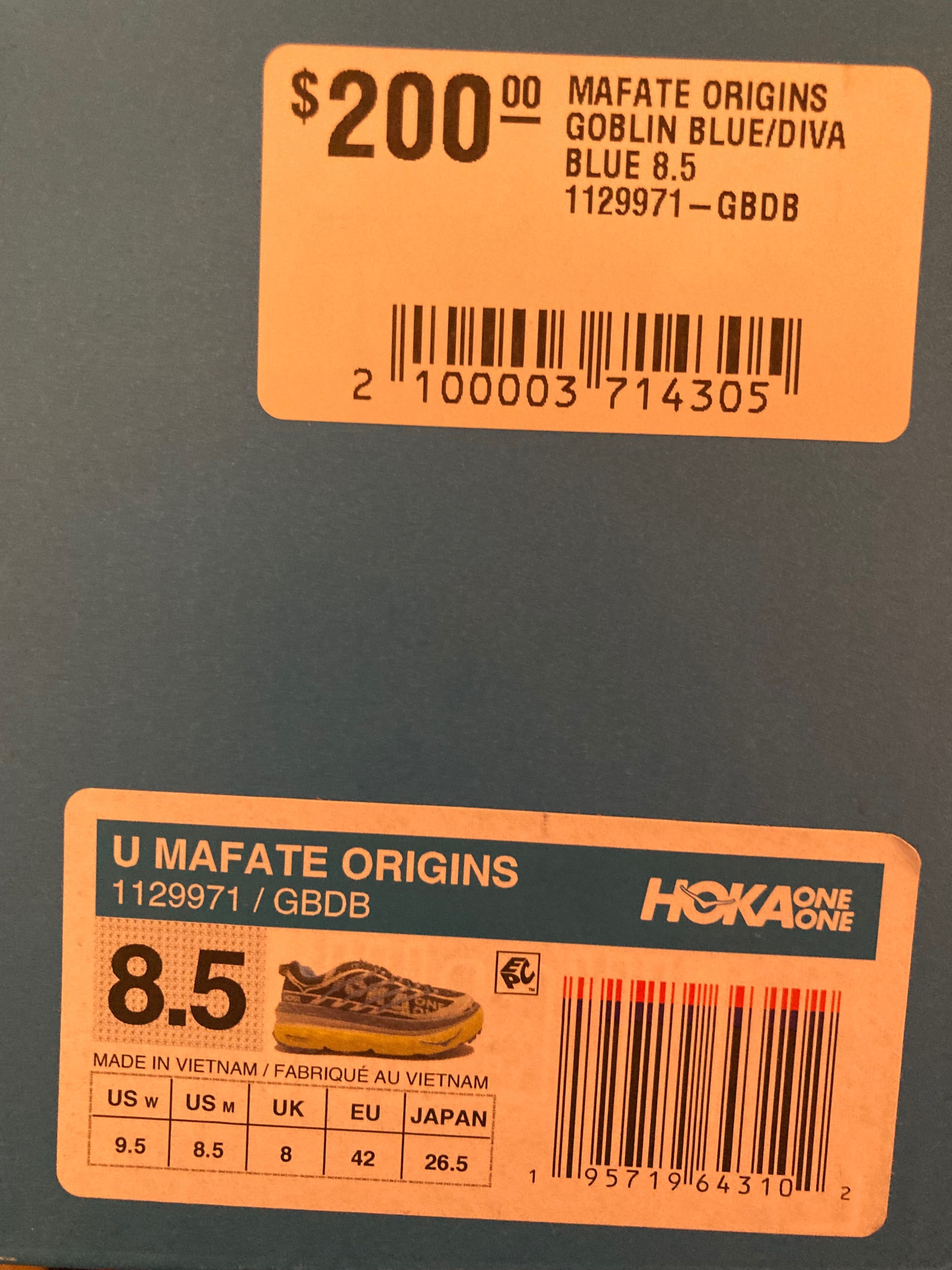 Hoka Mafate Origins unisex