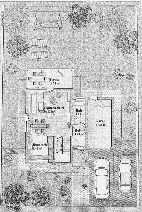 Casa individuala cu CF, 139 mp, 436mp teren, ansamblu privat, Dezmir