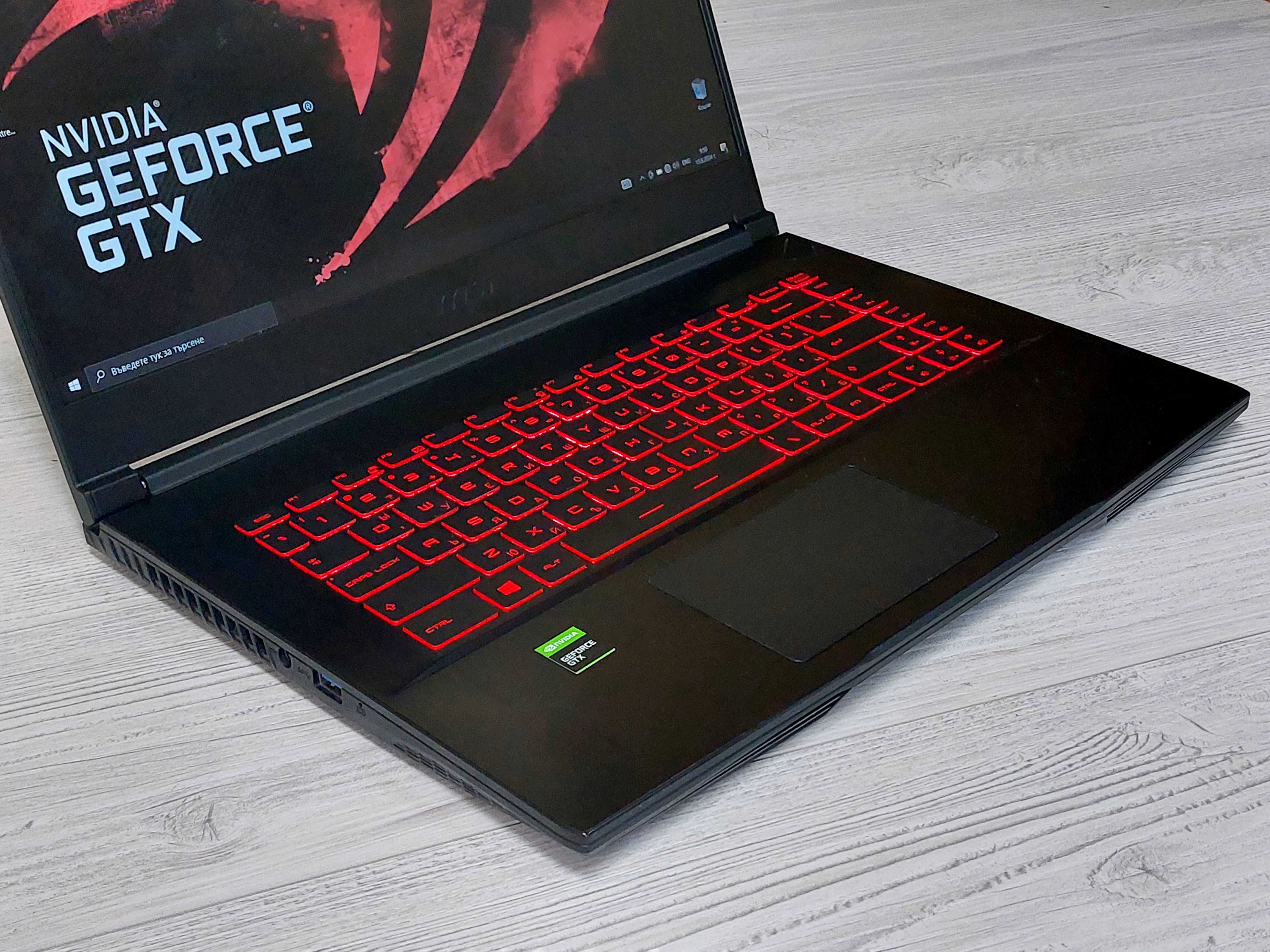 i7-10750|GTX1650Ti|256GB+1TB|IPS 120Hz|8RAM лаптоп laptop msi laptop