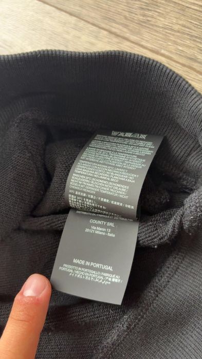 Vând hanorac Marcelo Burlon Gri