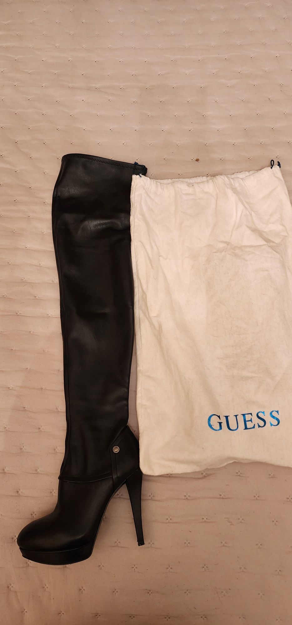 Сапоги натуральная кожа GUESS