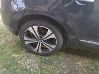 Jante aliaj r17 cu anvelope vara Renault megane 3 laguna 3