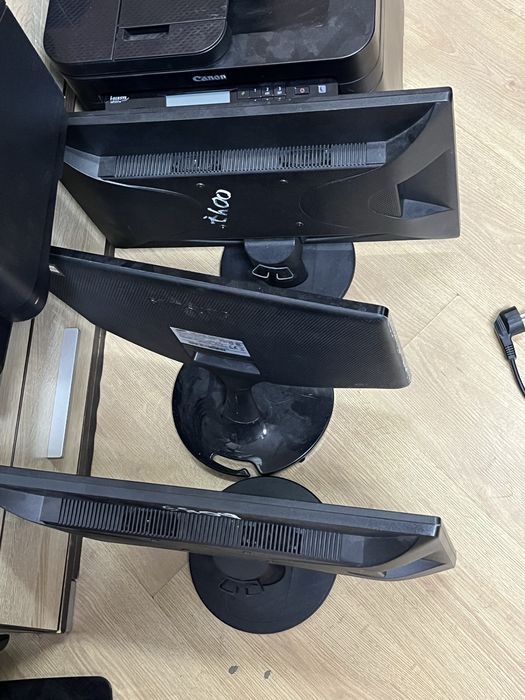 Офисные мониторы и системные блоки