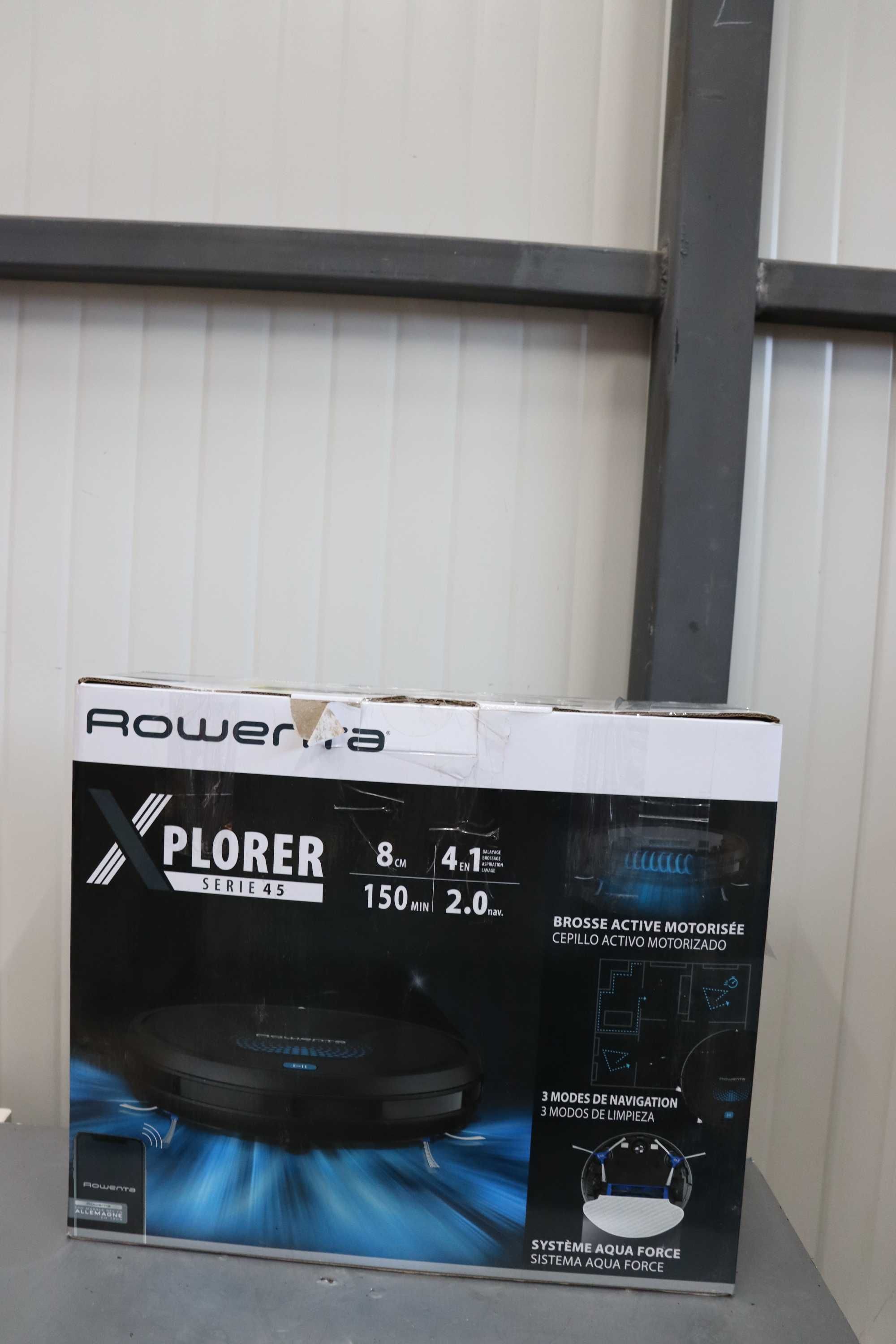 Прахосмукачка робот Rowenta X-Plorer Series 45 Aqua,Mop,App, до 150мин